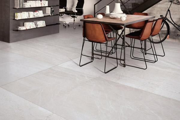 Lithos tile flooring in a house