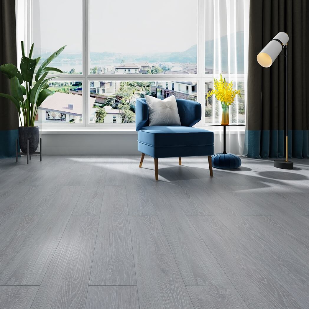 Beton Vinyl Flooring in lifestyle setting