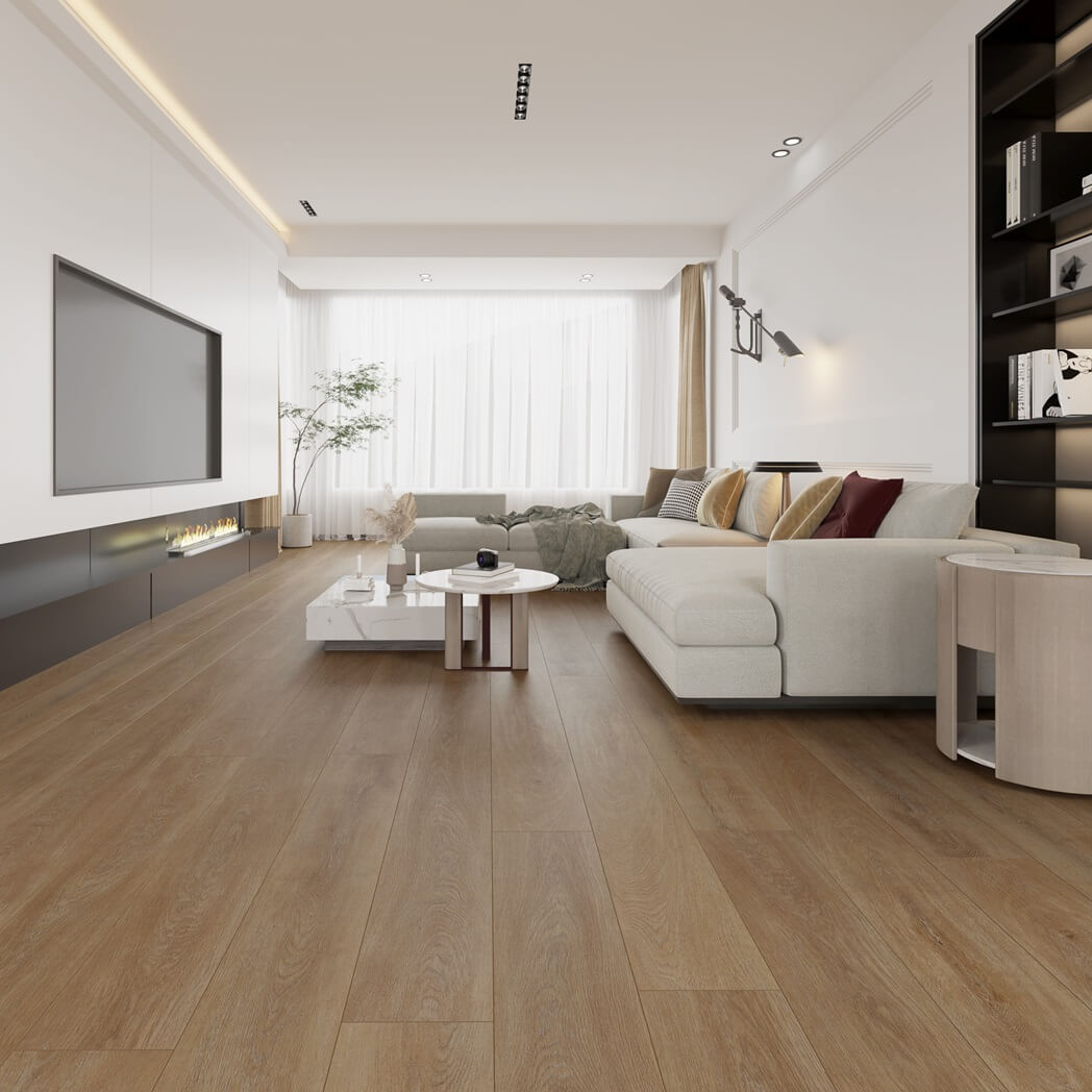 Monterey ultra max canyon dusk vinyl flooring in living room