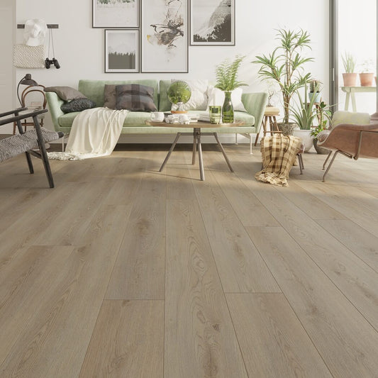 Monterey ultra max serenity vinyl flooring in living room setting